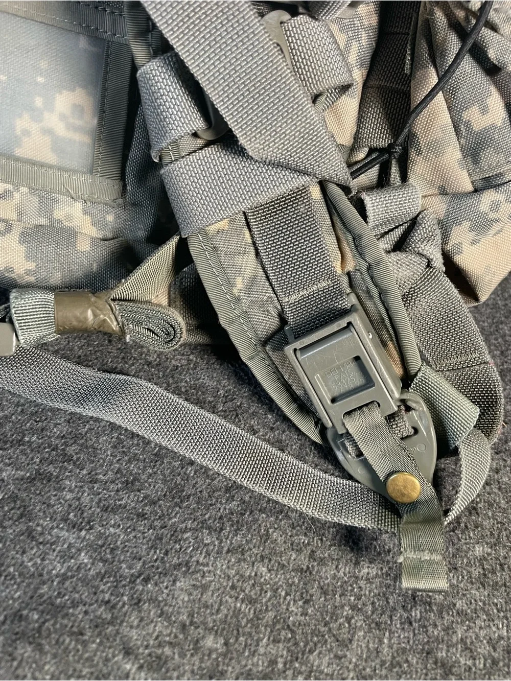 US ARMY ACU ASSAULT PACK 3 DAY MOLLE II BACKPACK Made in USA